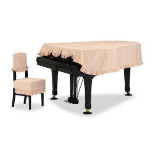 甲南 グランドピアノ用フルカバー 並製 ブラウン（茶色） 【表地