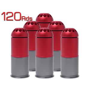 MIESSA グレネードランチャー対応 108発型 40MM モスカート 3色セット