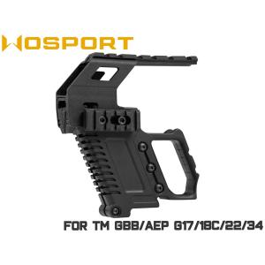 Carbon8 SHADOW-2専用 アルミニウム グリップパネル ブラック : GUN