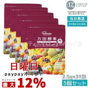万田酵素 2個セット 万田酵素GINGER分包 31包 万田発酵 送料