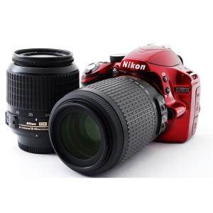 ニコン（Nikon） デジタル一眼 Nikon D3200 レッド レンズキット 中古