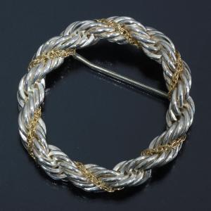 TIFFANY&Co.（ティファニー） トリプルハート ピンブローチ SV925