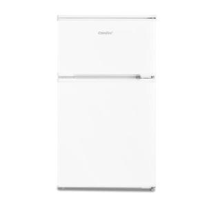 COMFEE' 冷蔵庫 90L 幅47.8cm 2ドア 右開き コンパクト 耐熱天板