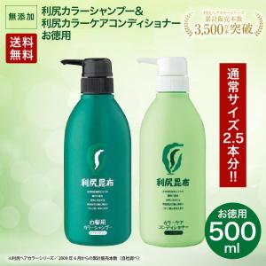利尻 利尻カラーシャンプー 500mL（ブラック） : ヘルスケア コヤマ