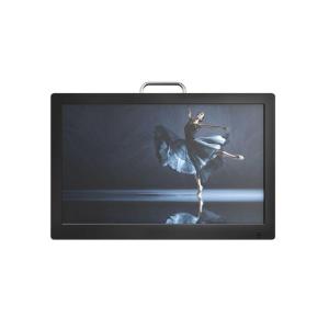 QRIOM 14型 DVDプレーヤー内蔵ポータブルテレビ KORS-PTD14C-B