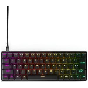 SteelSeries ゲーミングキーボード テンキーレス 赤軸 有線 日本語配列