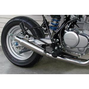 WirusWin エイプ50 ロッドショート マフラー/ウイルズウィン