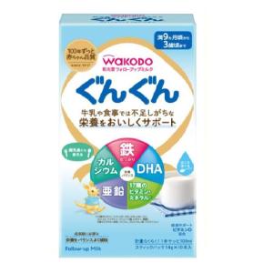 和光堂 フォローアップミルク ぐんぐん おしりふき付き ( 830g×2缶
