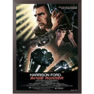 ブレードランナー 映画ポスター 軽量アルミ製フレーム付 91.5×61cm