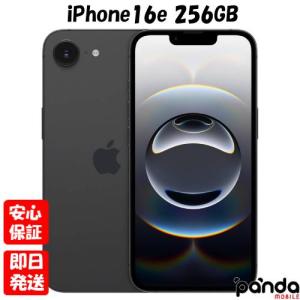 iPhone 16e 『新品未開封』iPhone 256GB SIMフリー [ブラック] MD1T4J