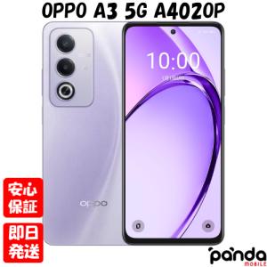 OPPO A セイモバイル☆国内Ymobile版 SIMフリー A3 5G 4GB+128GB