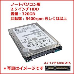 NEC ハードディスク ノートパソコン用 中古品 増設交換用HDD 2.5インチ