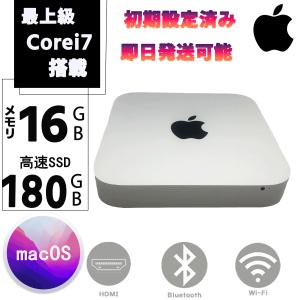 Mac mini 中古パソコン OS Catalina APPLE A1347 (Late 2012) 2.3GHz