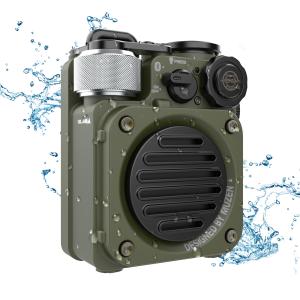 MUZEN Wild Mini 第2世代 Bluetooth スピーカー メタルグレー | 高音質