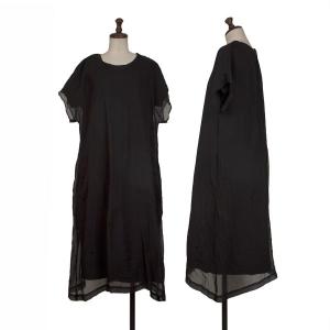 COMME des GARCONS（コムデギャルソン） サテンギャザー切替デザイン