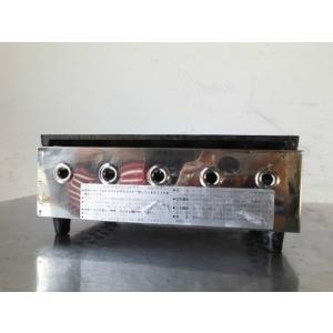 業務用 たこ焼き器 3丁掛 [18穴x3連] (プロパンガス用) : MDS01