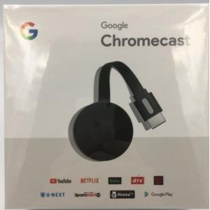 クロームキャスト Google Chromecast with TV フルHD GA03131-JP