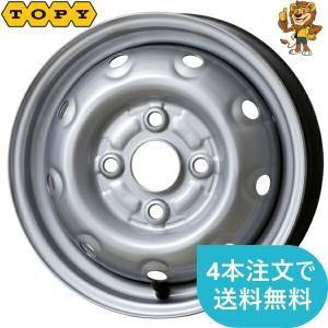 ホイール4本セット TOPY 単穴スチールホイール 12インチ 3.50B PCD