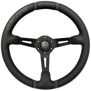 正規輸入品】MOMO ステアリング ドリフティング 35パイ レッドステッチ