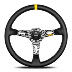 MOMO FULL SPEED 328D 32.8パイ エアーレッドトップ モモステアリング