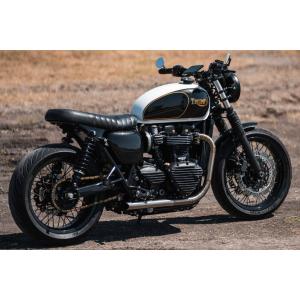 空冷ボンネビル T100/スラクストン900 フルエキゾーストマフラー 