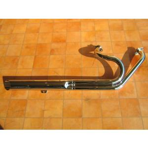 ケンテック製スティード400 マフラー 社外 中古 バイク 部品 NC26