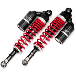 RFYタイプ 350mm リアサスペンション レッド 赤色◇ XJR400R XJR1200