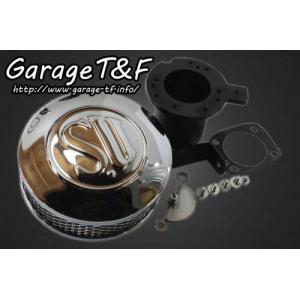 Garage T＆F ガレージ ベントマフラー タイプ1 カラー：ブラック