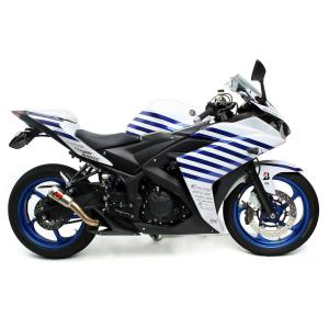 yamaha ヤマハYZF R25/R3 2015-18 専用スリップオンマフラー MT-25/MT
