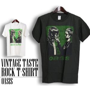 ヴィンテージロックtシャツ バンドtシャツ パンク OASIS オアシス M L
