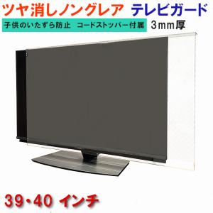 液晶テレビ保護パネル ぴったり ズレない テレビガード 75型 76型 75