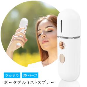即納 ハンディミスト 携帯 加湿器 美顔器 ミスト フェイススチーマー