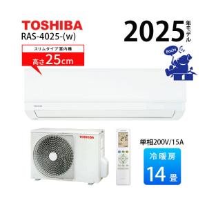 TOSHIBA（東芝） エアコン 6畳用 冷暖房 単相100V コンパクト スリム