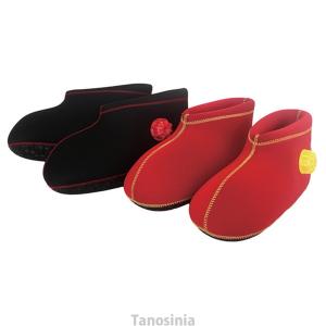 CLOZ やわらか 湯たんぽ ブーツ型 底付き 足用 シューズ クロッツ