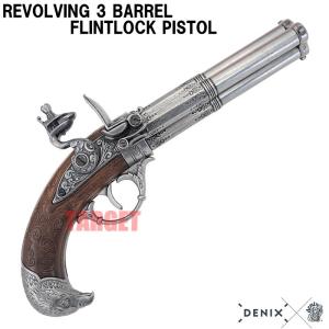 ☆DENIX フリントロックピストル イングランド ゴールド 237/L