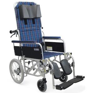 カワムラサイクル 車椅子 介助式 RR53-NB リクライニング 介護用品