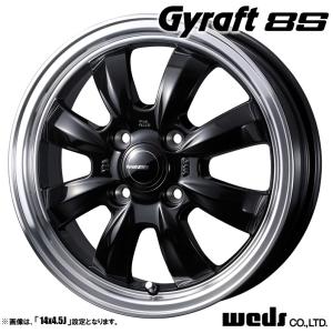 WEDS（ウェッズ） 4本セット Gyraft 8S グラフト ハチエス 15インチ