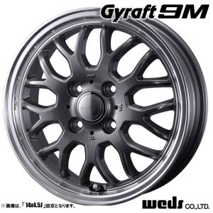WEDS（ウェッズ） 4本セット Gyraft 9M グラフト 15インチ リム幅4.5J
