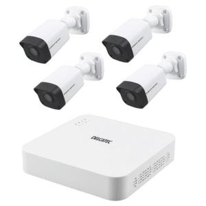 デルカテック ネットワークカメラ4chセット CNE3SZ41 DXアンテナ