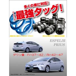 ESPELIR]ZVW30 プリウス(前期/純正17inch)用スーパーダウンサス