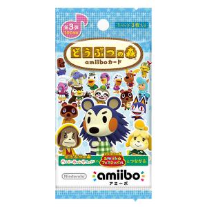 任天堂（Nintendo） どうぶつの森amiiboカード 第1弾【1パック(3枚入り