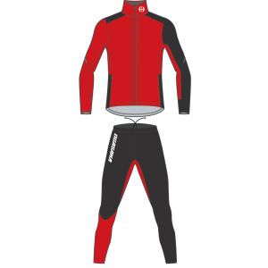 MIZUNO（ミズノ） クロスカントリースキー オーバージャージ 上下