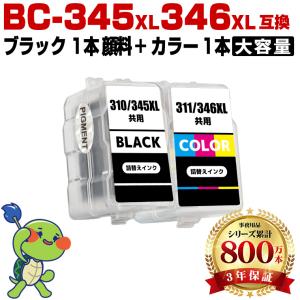 BC-345XL BC-346XL (BC-345 BC-346の大容量) お得な2個セット キヤノン
