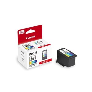 PIXUS キヤノン用 BC-360XL+BC-361XL 2個セット ブラック+3色カラー 大