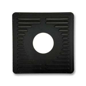 HONMA ホンマ製作所 黒耐熱ステンレス ガラリ付眼鏡板【ボイラー用】2