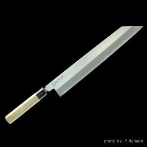 正本総本店 MASAMOTO 本霞・玉白鋼 水牛柄牛刀 包丁 240mm KS3124