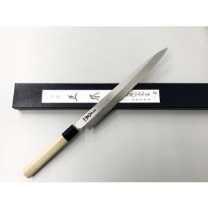 正本総本店 MASAMOTO 本霞・玉白鋼 水牛柄牛刀 包丁 240mm KS3124