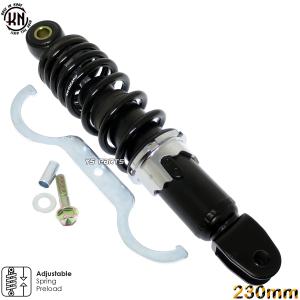 エンジンスワップにも KNローダウンリヤサス リアショック黒220mm