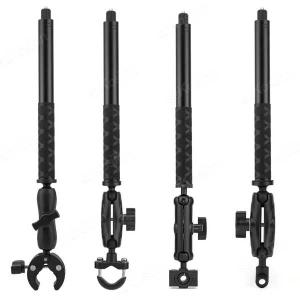 バイクとオートバイのパノラマ自撮り棒 一脚マウント insta360用