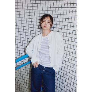 agnes b.（アニエスベー） カーディガン コットン メルトン